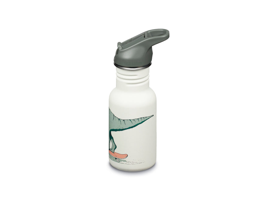 Klean Kanteen 355ml Classic Kid's Water Bottle with Flip Seal Sport Cap