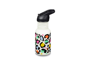 Klean Kanteen 355ml Classic Kid's Water Bottle with Flip Seal Sport Cap