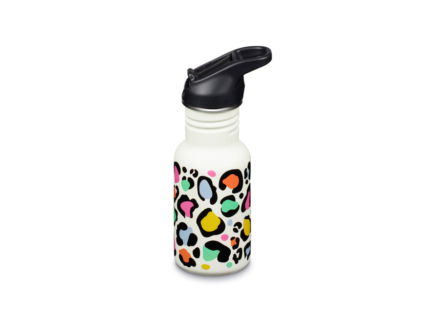 Klean Kanteen 355ml Classic Kid's Water Bottle with Flip Seal Sport Cap