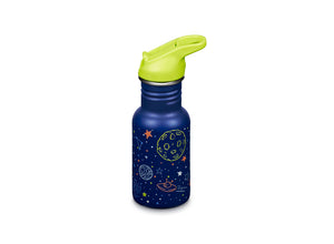 Klean Kanteen 355ml Classic Kid's Water Bottle with Flip Seal Sport Cap