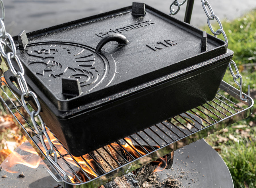 Petromax Cast Iron Loaf Pan with Lid - Extra Large