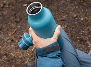 Klean Kanteen 592ml Rise Insulated Classic Water Bottle with Arch Loop Cap