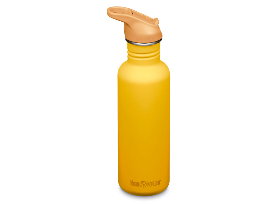Klean Kanteen 800ml Classic Water Bottle with Flip Seal Sport Cap