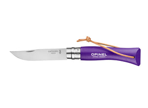 Opinel No.7 Colorama Trekking Knife - Violet