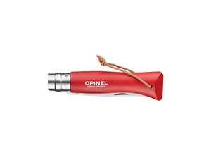 Opinel No.8 Colorama Trekking Knife - Red