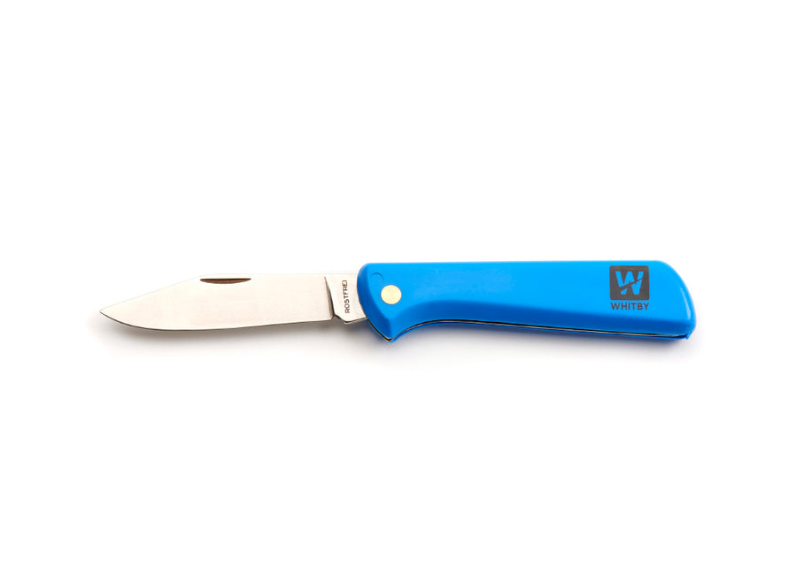 Whitby Pocket Knife (3") - Blue