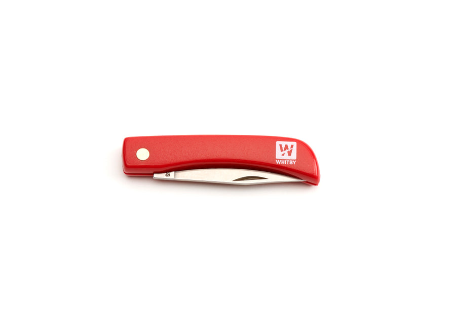 Whitby Pocket Knife (2.75") - Red