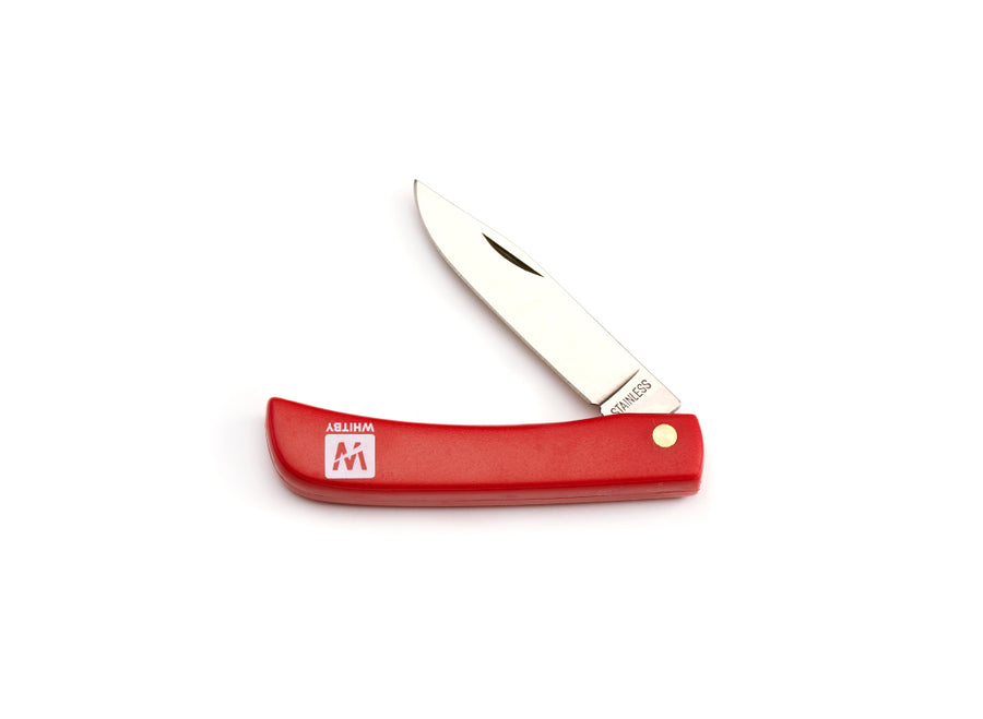 Whitby Pocket Knife (3.25") - Red