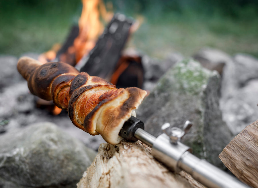 Petromax Campfire Bread Skewer with Cast-Iron Tip