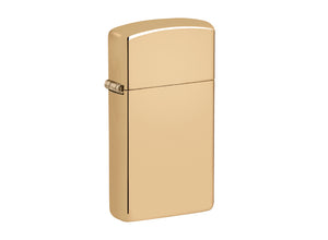 Zippo Slim® High Polish Brass Lighter