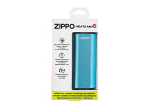 Zippo HeatBank 6 Rechargeable Hand Warmer - Blue