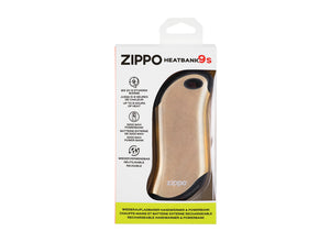 Zippo HeatBank 9s Rechargeable Hand Warmer - Gold
