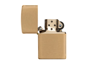 Zippo Lighter - Brushed Brass