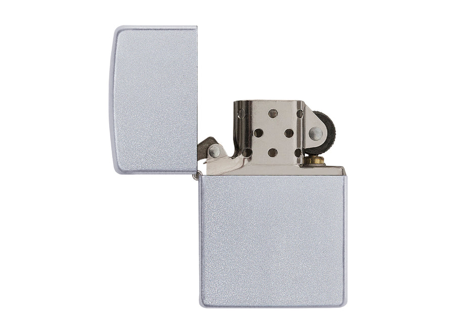 Zippo Lighter - Satin Chrome