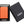 Zippo Classic Orange Matte Lighter with Zippo Logo