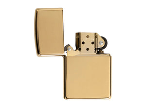 Zippo Lighter - High Polish Brass