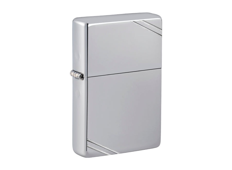 Zippo Vintage Lighter - High Polish Chrome