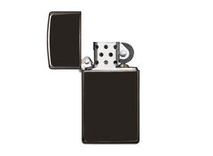 Zippo Slim Lighter - High Polish Black