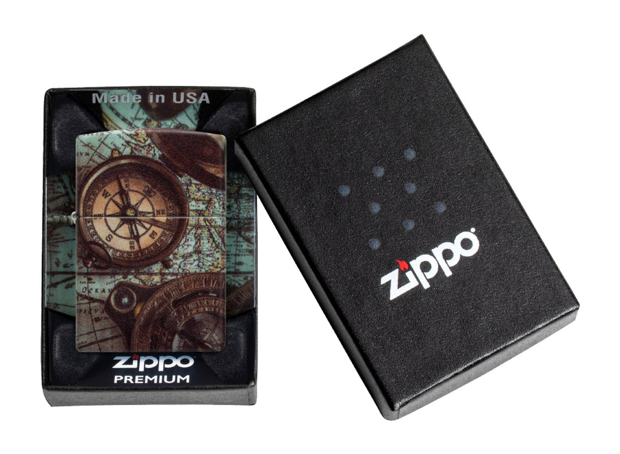 Zippo Compass Lighter - 540 Colour