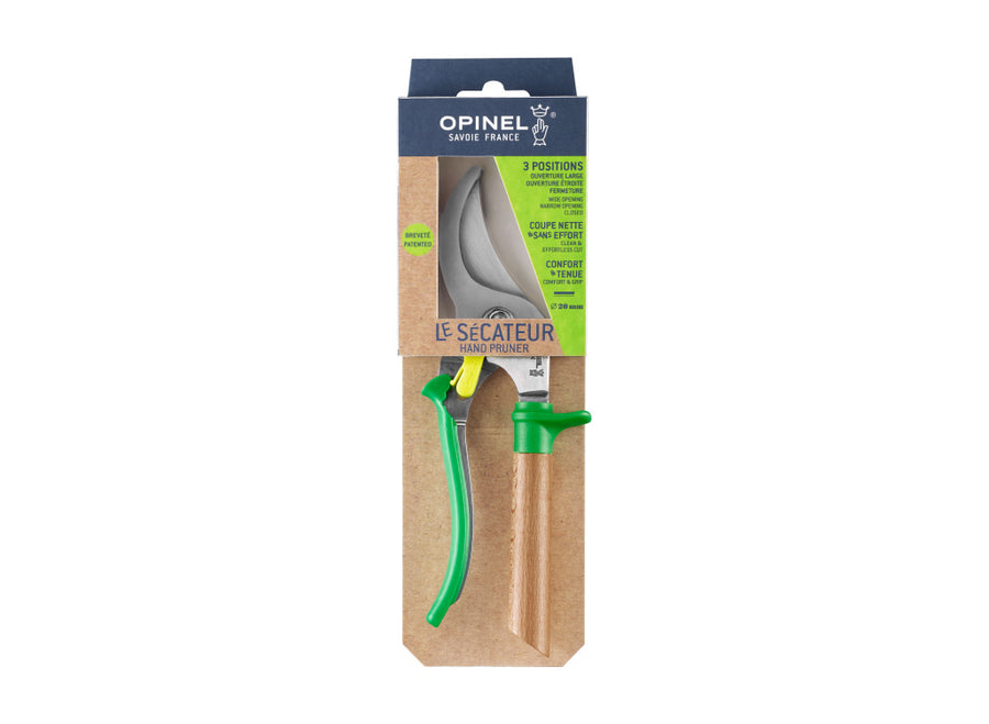 Opinel Le Secateur Hand Pruner - Meadow Green