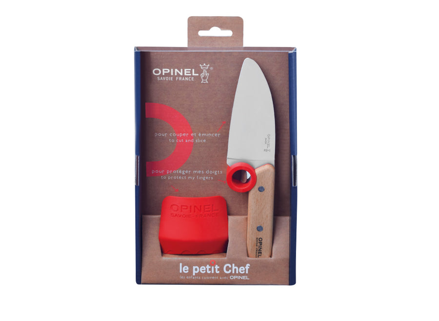 Opinel Le Petit Chef Kitchen Knife & Finger Guard