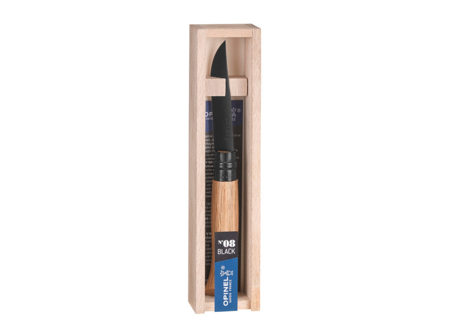 Opinel No.8 Black Oak Knife