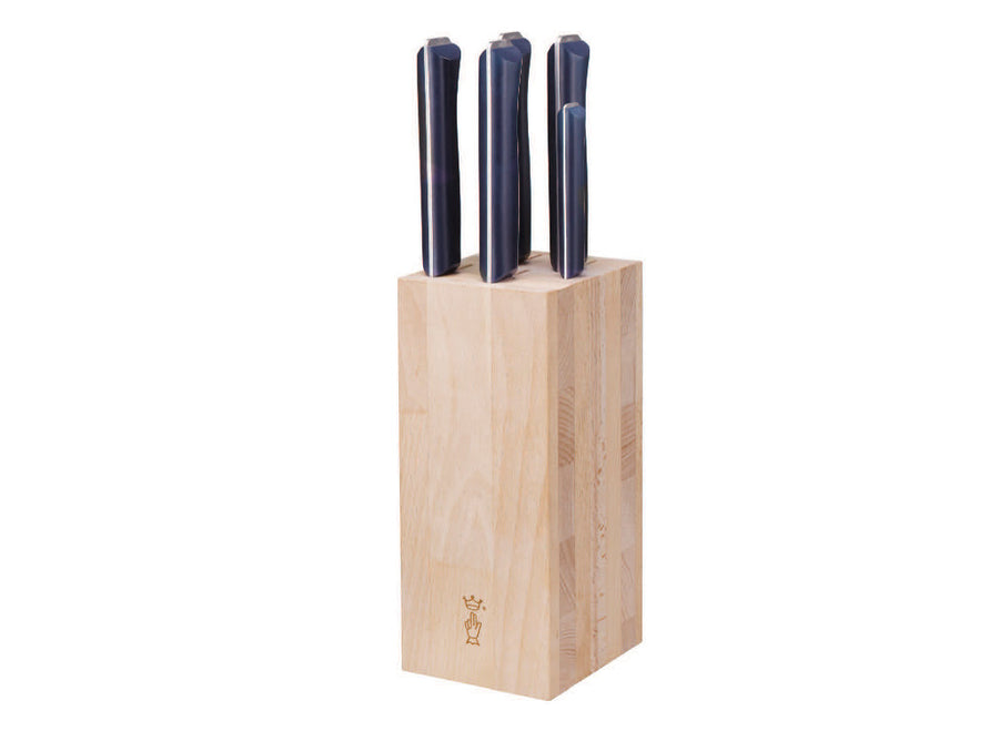 Opinel Intempora 5pc Knife Block Set