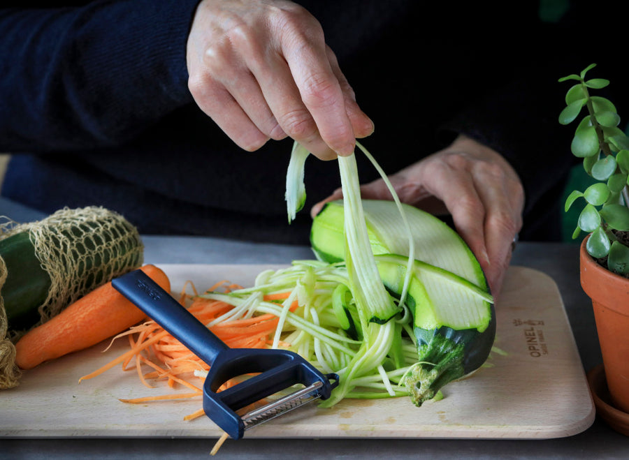 Opinel T-Duo Polymer Peeler - Blue