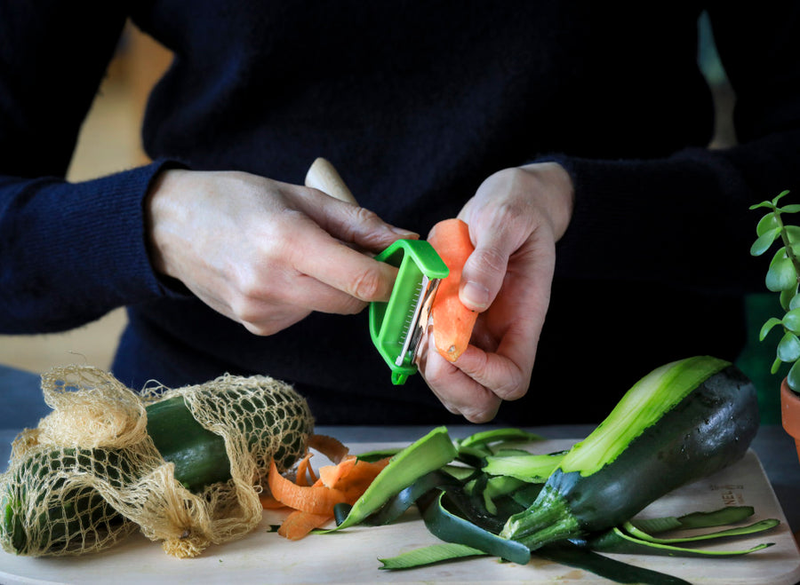 Opinel T-Duo Wood Peeler - Green