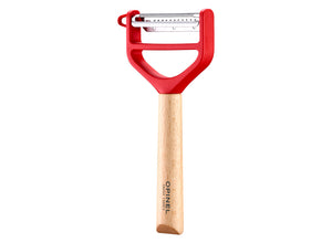 Opinel T-Duo Wood Peeler - Red