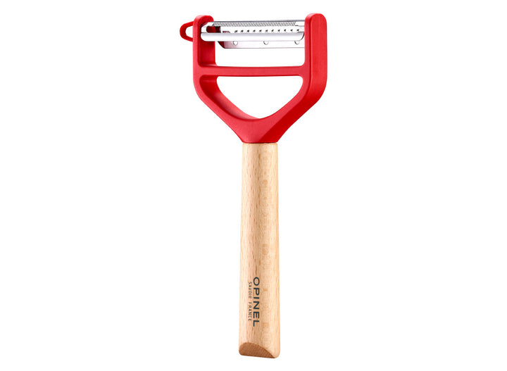 Opinel T-Duo Wood Peeler - Red