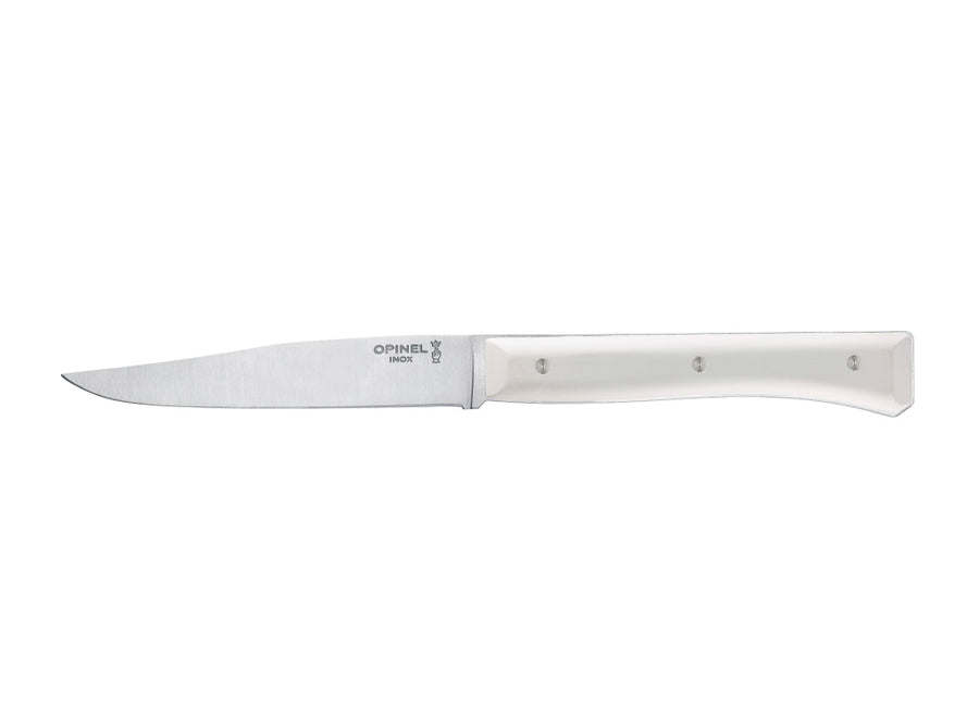Opinel Set of 4 White VittEr® Facette Table Knives