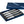 Opinel Set of 4 Slate VittEr® Facette Table Knives