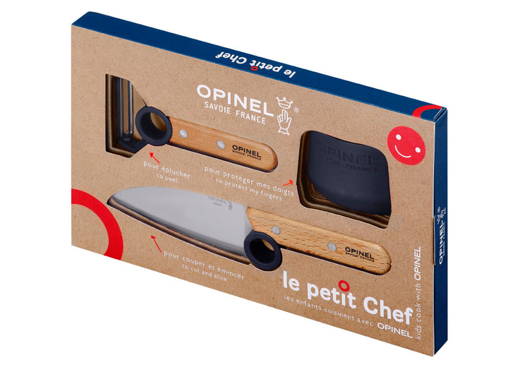Opinel Le Petit Chef Box Set - Blue