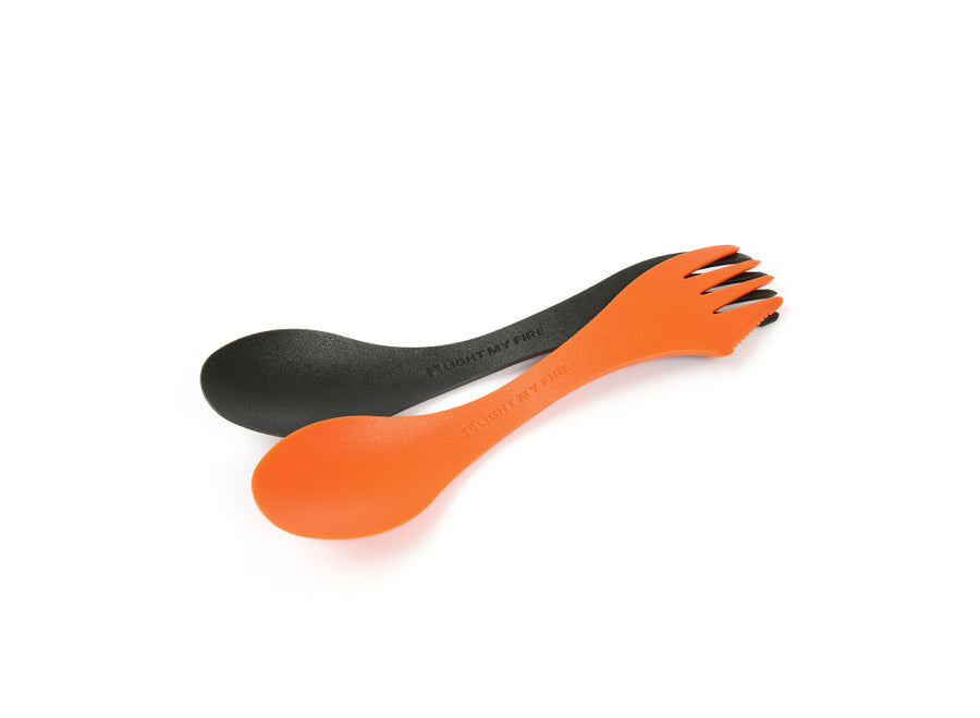 Light My Fire Spork Original 2-Pack - Rusty Orange/Slaty Black