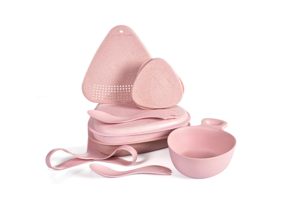 Light My Fire Outdoor MealKit 8pcs - Dusty Pink