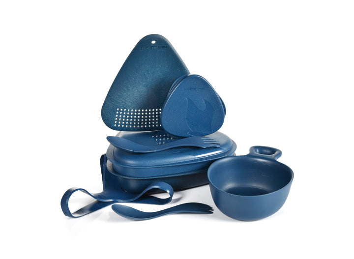 Light My Fire Outdoor MealKit 8pcs - Hazy Blue