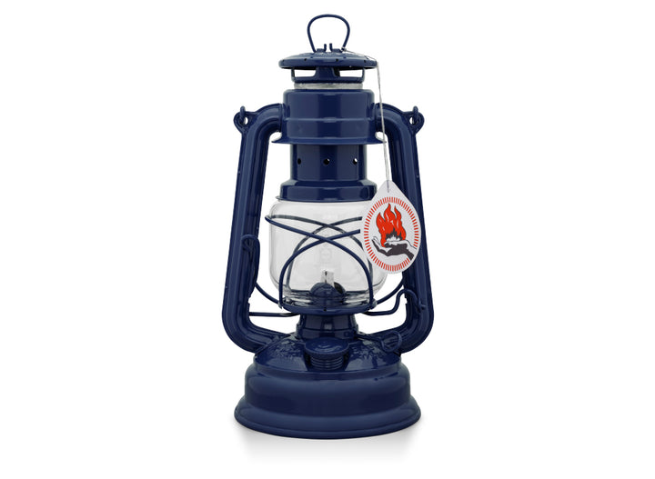 Feuerhand Baby Special 276 Hurricane Lantern - Cobalt Blue