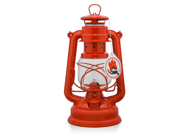 Feuerhand Baby Special 276 Hurricane Lantern - Brick Red