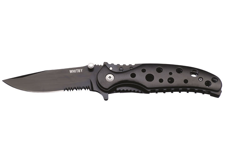 Whitby Black Lock Knife (3.25")