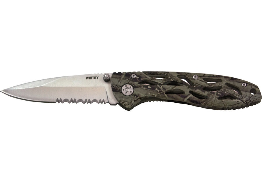 Whitby Camo Lock Knife (3.5")