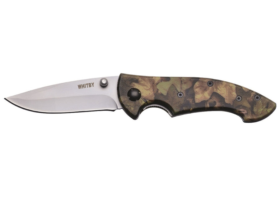 Whitby Camo Lock Knife (3")