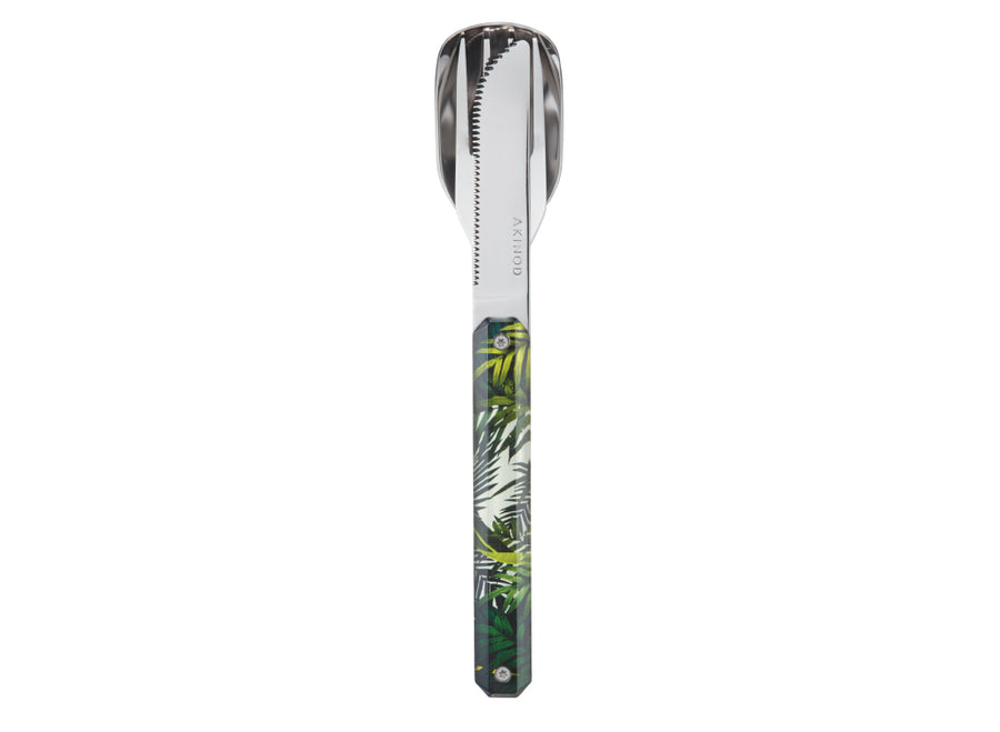 Akinod Straight Magnetic Cutlery (Mirror Finish) - Jungle