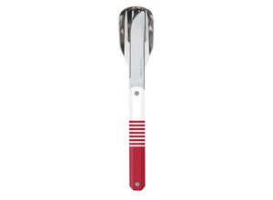 Akinod Straight Magnetic Cutlery (Mirror Finish) - Red Mariniere