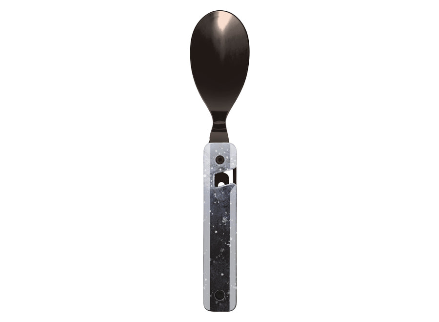 Akinod Multifunction Magnetic Cutlery (Black Mirror Finish) - Cosmos