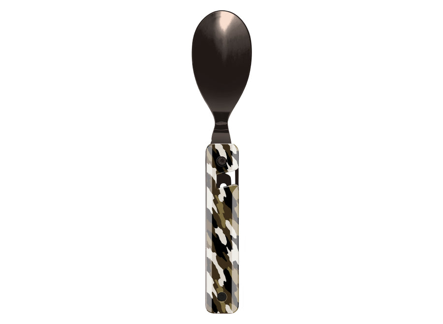 Akinod Multifunction Magnetic Cutlery (Black Mirror Finish) - Green Camo