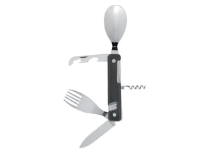 Akinod Multifunction Magnetic Cutlery (Mirror Finish) - Ebony Wood