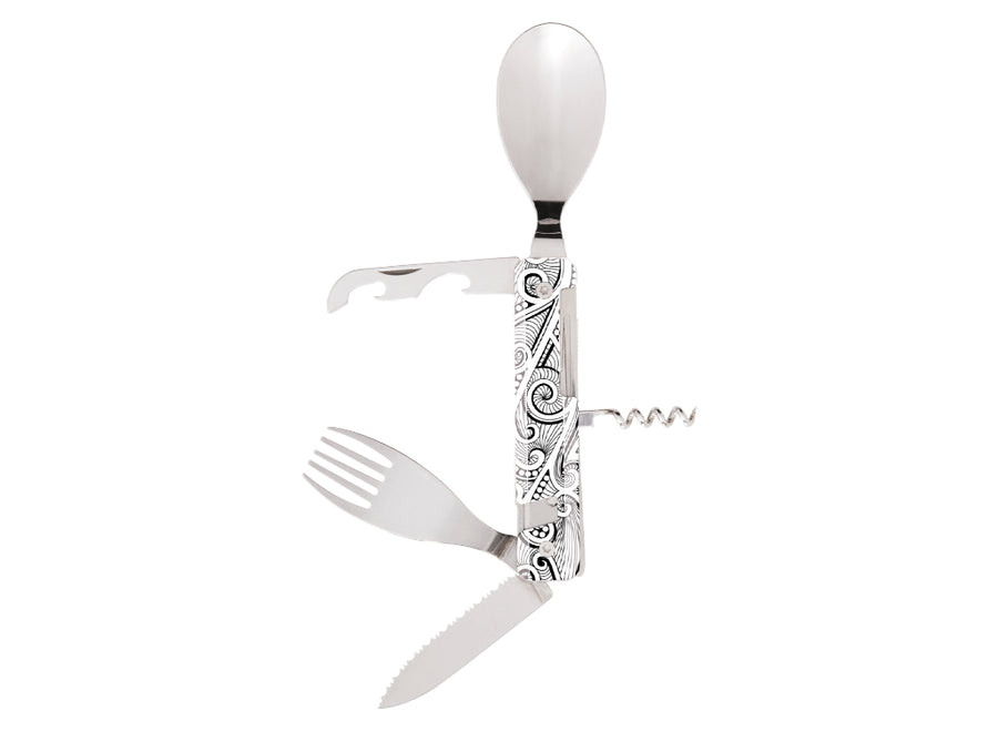 Akinod Multifunction Magnetic Cutlery (Mirror Finish) - Arabesques