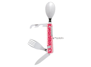 Akinod Multifunction Magnetic Cutlery (Mirror Finish) - Delicate Pink