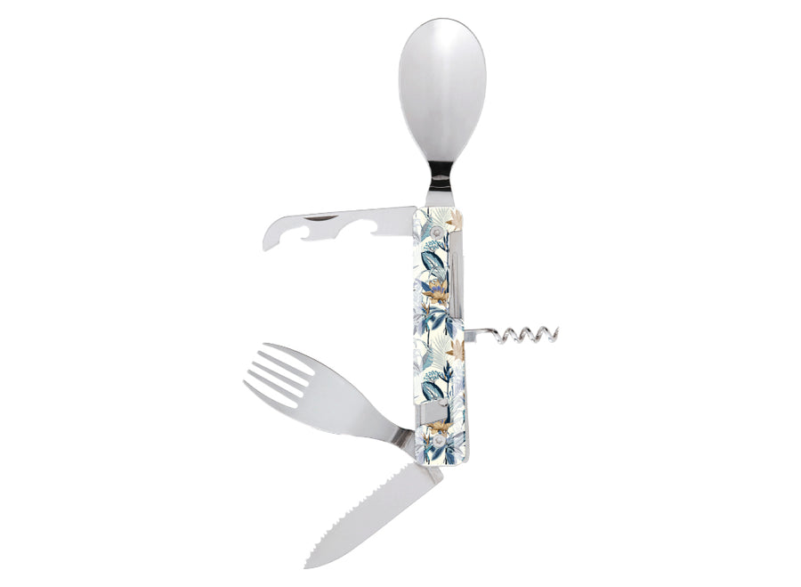 Akinod Multifunction Magnetic Cutlery (Mirror Finish) - Persian Bouquet